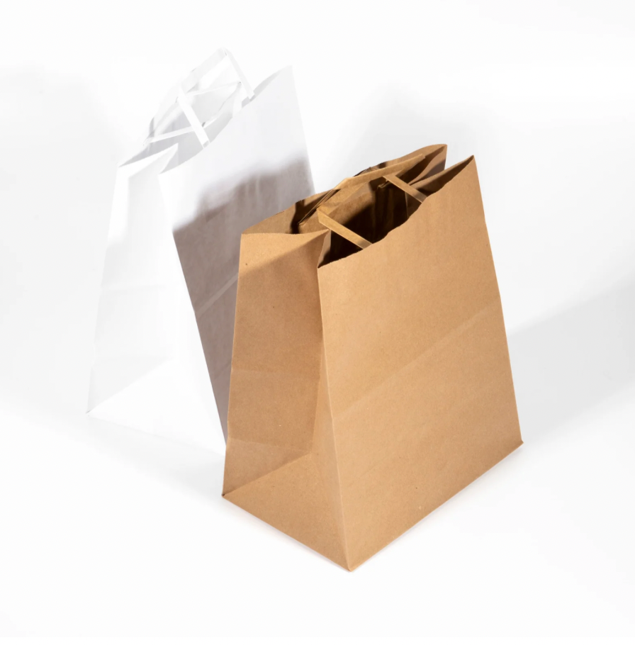Bolsa con manija 26x16x30 cm Kraft – Packs x 50 u